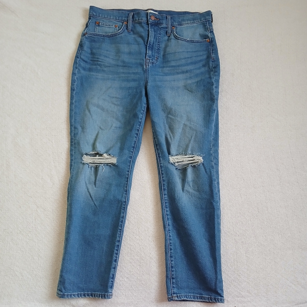 madewell ♡ perfect vintage crop jeans 32 90s hipstet coastal casual indie street